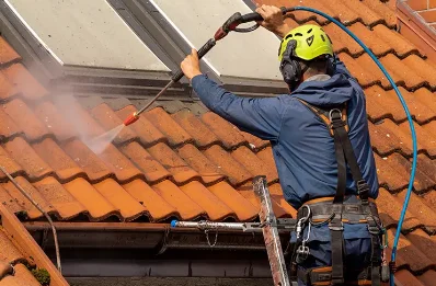 Démoussage et hydrofuge de toiture à Mareuil-Caubert